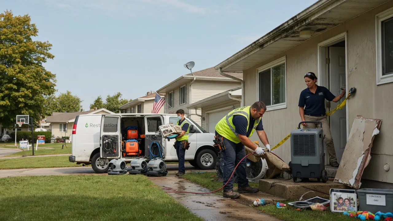 Water Damage Restoration in Salem, IL near me